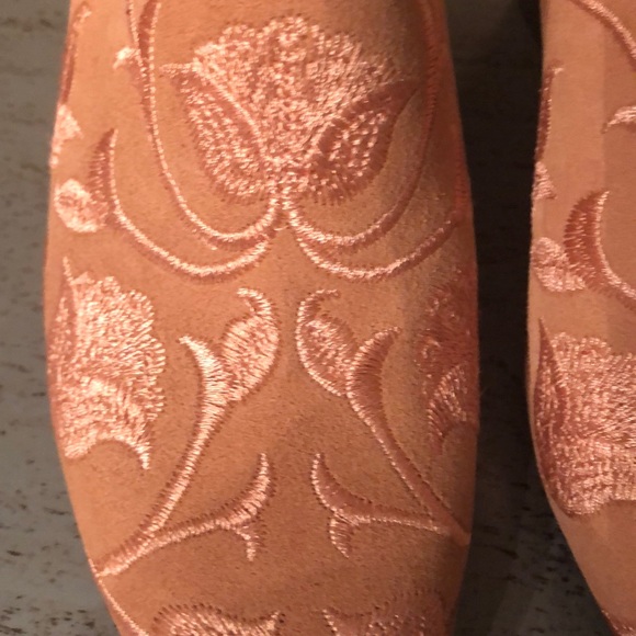 Anthropologie/Huma Blanco Heeled Mules - Picture 4 of 6